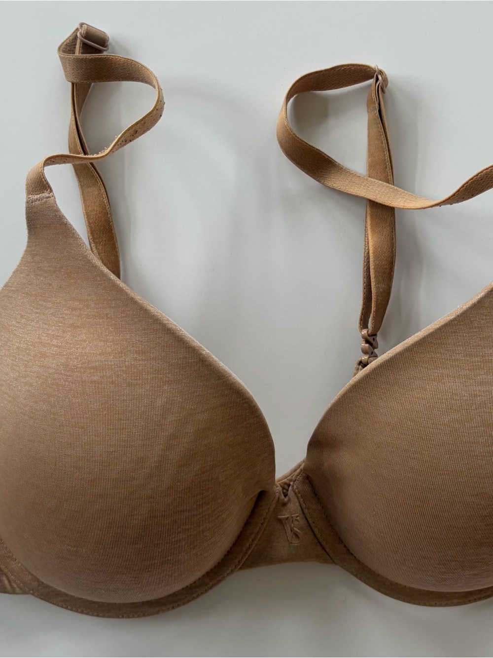 VICTORIAS SECRET Everyday Seamless T-Shirt Bra - Nude SIZE 34D - Picture 2 of 11